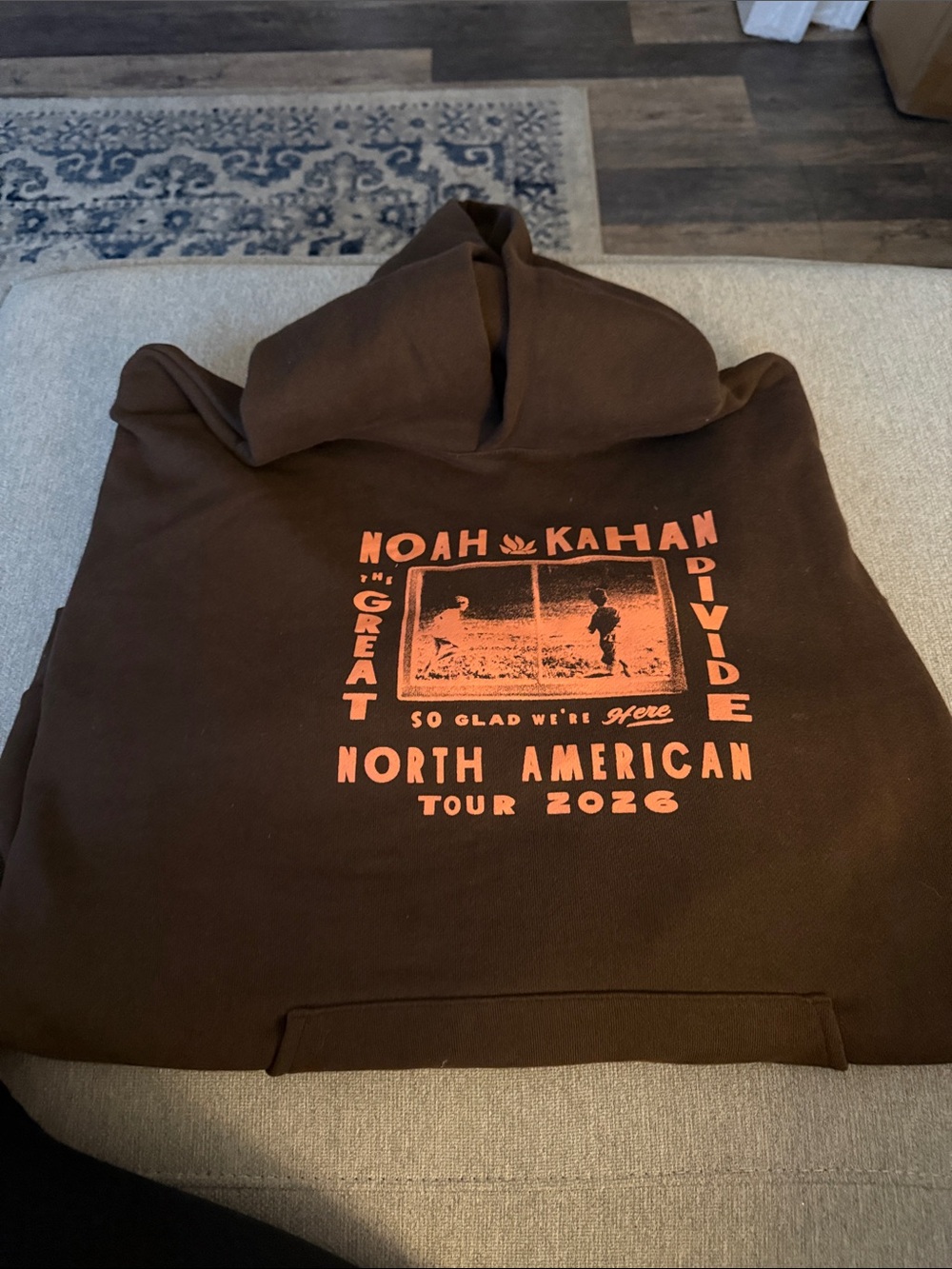 Kids' Brown Tour Hoodie - North American Tour 2026